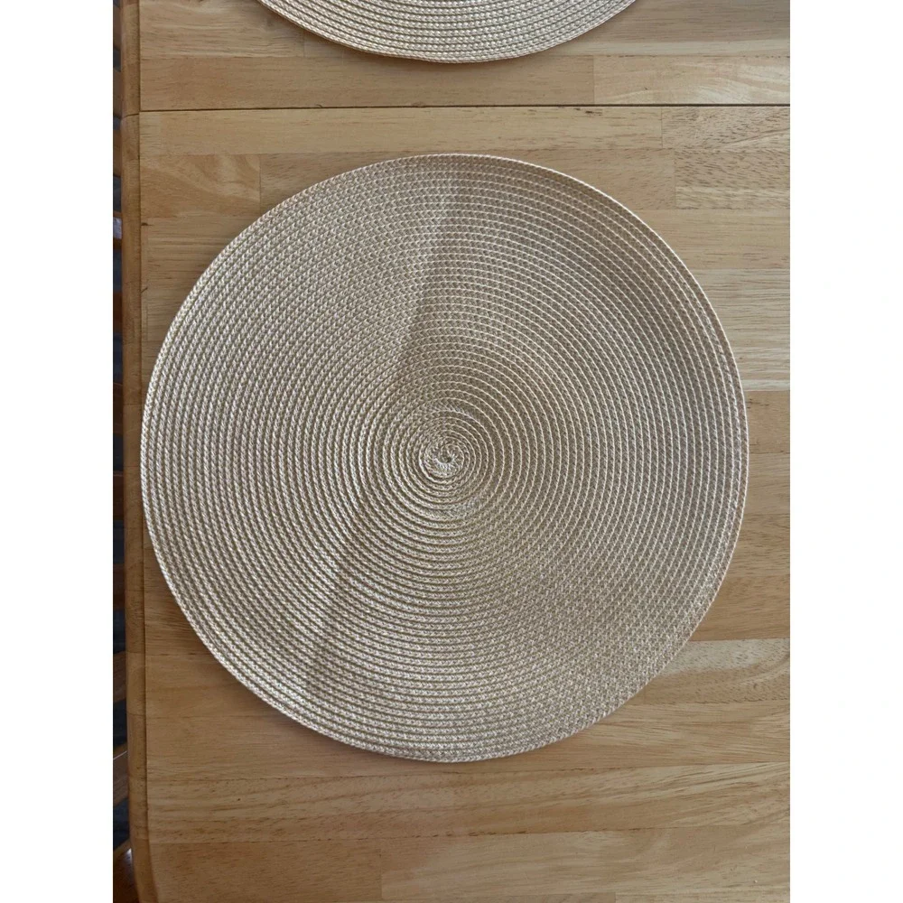 Set of 6 Round Woven Braided Placemats 15